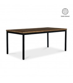 Industrial Cedar Brown Table 180cm