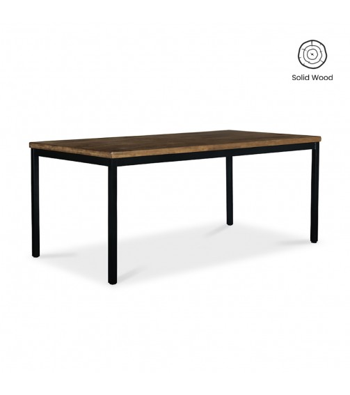 Industrial Cedar Brown Table 180cm