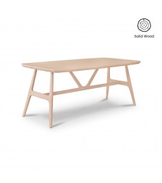 Freda Washed Oak Table 180cm