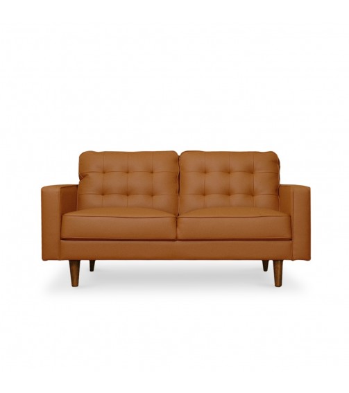 Jane Persimmon Mid-Century 2 Seater Sofa